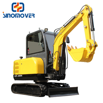 2480*720*1375mm 1T  2T 3T Digger Mini Crawler Excavator